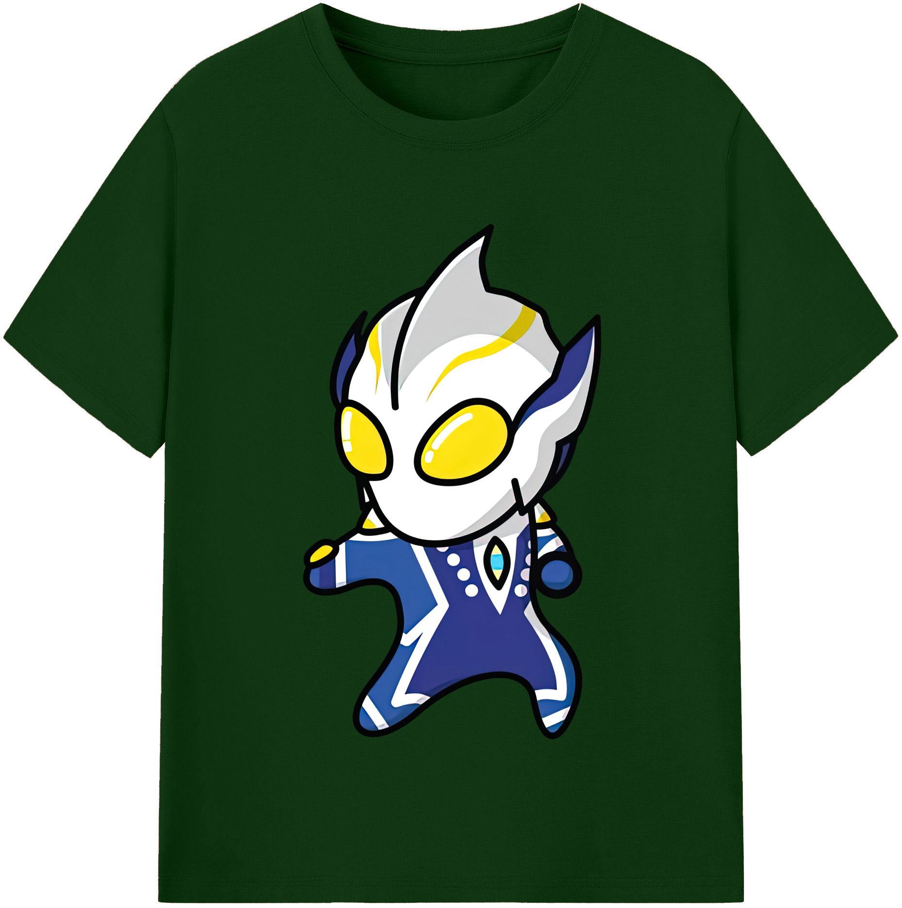 （画像用） ウルトラマン Ultraman 綿100％半袖Tシャツ（フロントプリント）